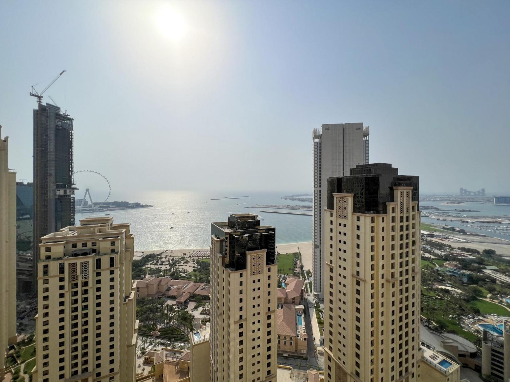 Stunning Marina&Sea View 4 Bedroom Apartment, Murjan 6 Jumeriah Beach Dubai Exterior foto